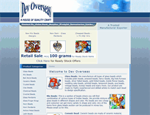 Tablet Screenshot of devoverseas.com